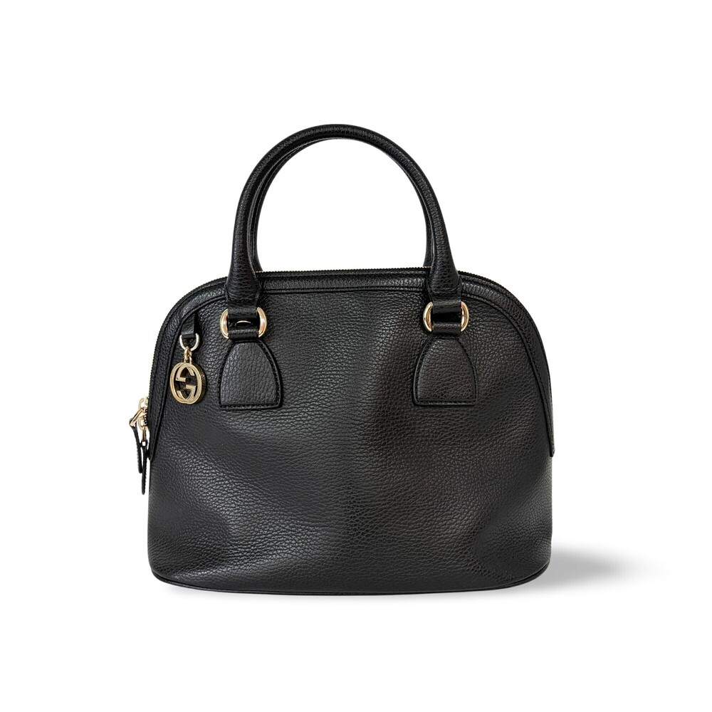 Gucci Dome Bowler GG Suede Medium